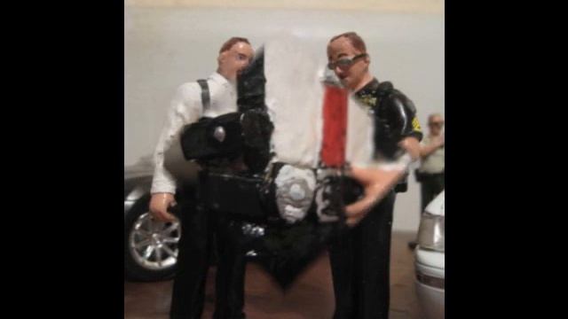 1/18 scale police detective figure  "Jordon Reynolds"