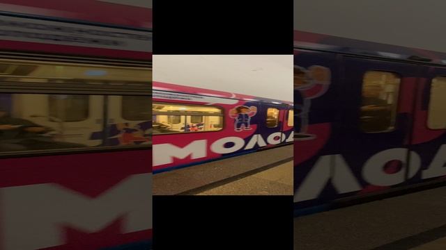 Поезд метро «Москва - молодежная столица России»