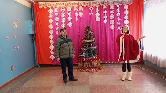"Снежинка", исполняют Елена Пригонец и Виктор Семенюк