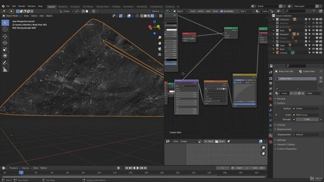 13. 61_Texturing_creating carbon fiber mterial