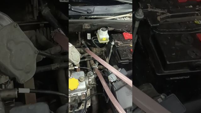 Datsun-on-do, промывка радиатора печки#герметик в печке