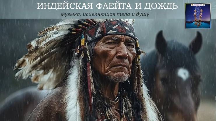 ИНДЕЙСКАЯ ФЛЕЙТА И ДОЖДЬ. 22 минуты погружения в энергии Разумного, Доброго, Вечного. Очищение Души