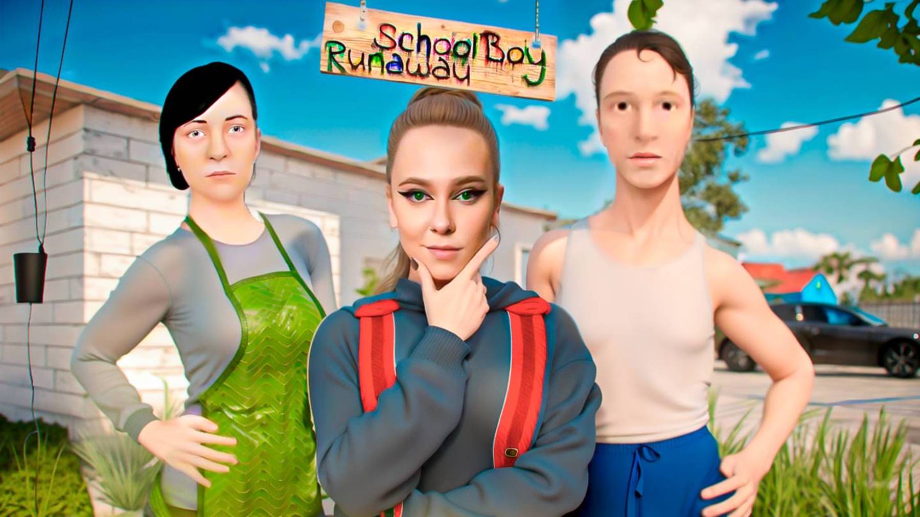 СБЕГАЮ ОТ ЗЛЫХ РОДИТЕЛЕЙ В SCHOOLBOY RUNAAWAY