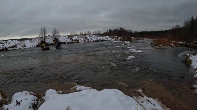 Переправа Сива.  Стрежевая