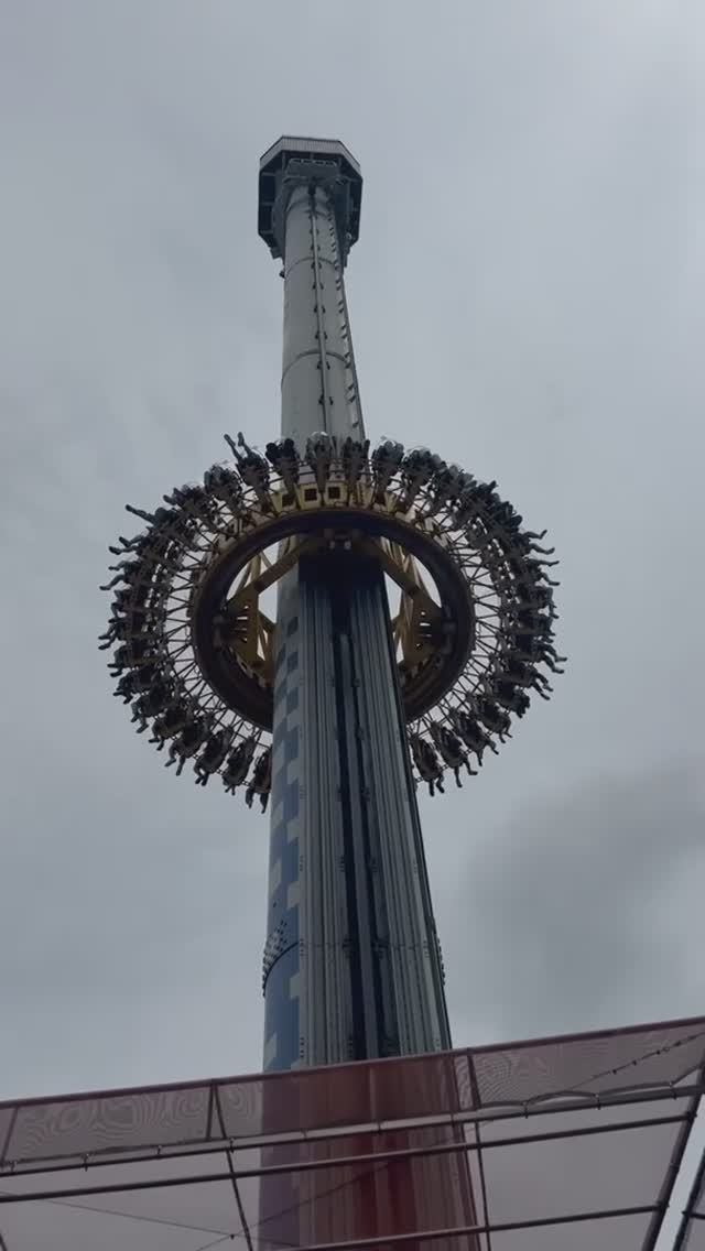 Lotte World Adventure, Gyro Drop от первого лица и небольшая обзорная экскурсия.