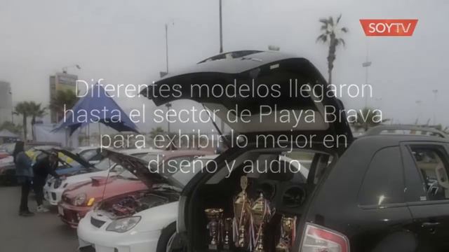 68 autos participaron en competencia de Tunning en Iquique