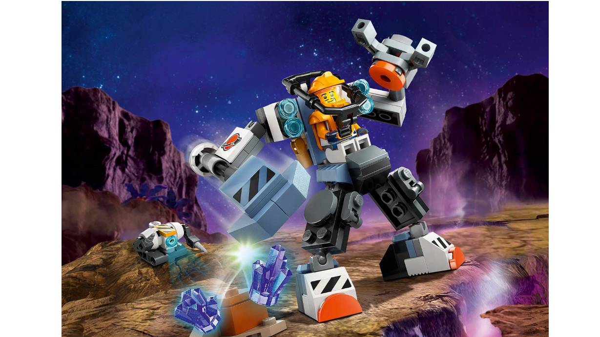 Lego. Лего. космический робот строитель. LEGO City 60428