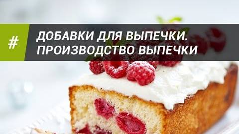 ДОБАВКИ ДЛЯ ВЫПЕЧКИ, ПРОИЗВОДСТВО ВЫПЕЧКИ