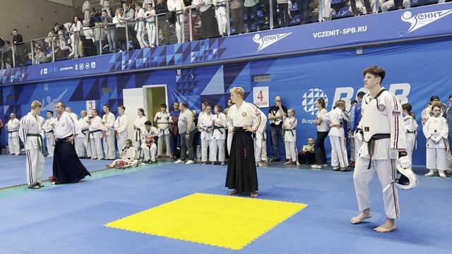 Чемпионат России по косики каратэ до СПБ 22.04.2023 Петр Рыбас (красный шлем) финал