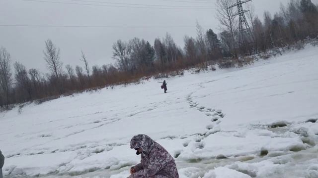 День ерша. Рыбалка на устье речки Шарьинка.