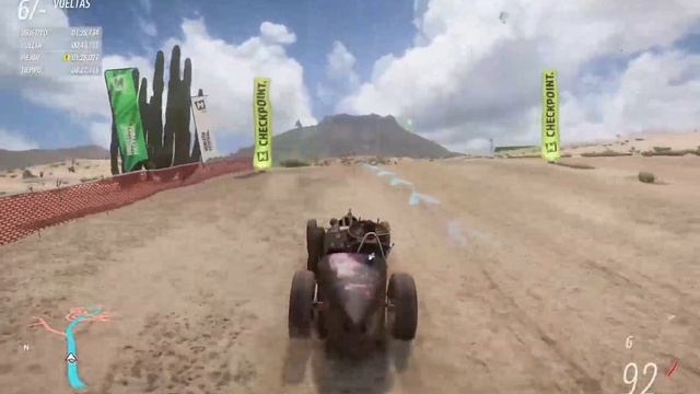 Circuito por Baja California B class top 100 - Bugatti Type 35 C