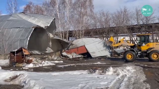 Демонтаж металлоконструкций в Тюмени