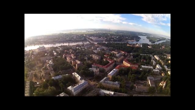 Полет на воздушном шаре июнь 2018 Великий Новгород