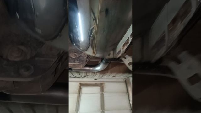 KIA Carnival замена выхлопа