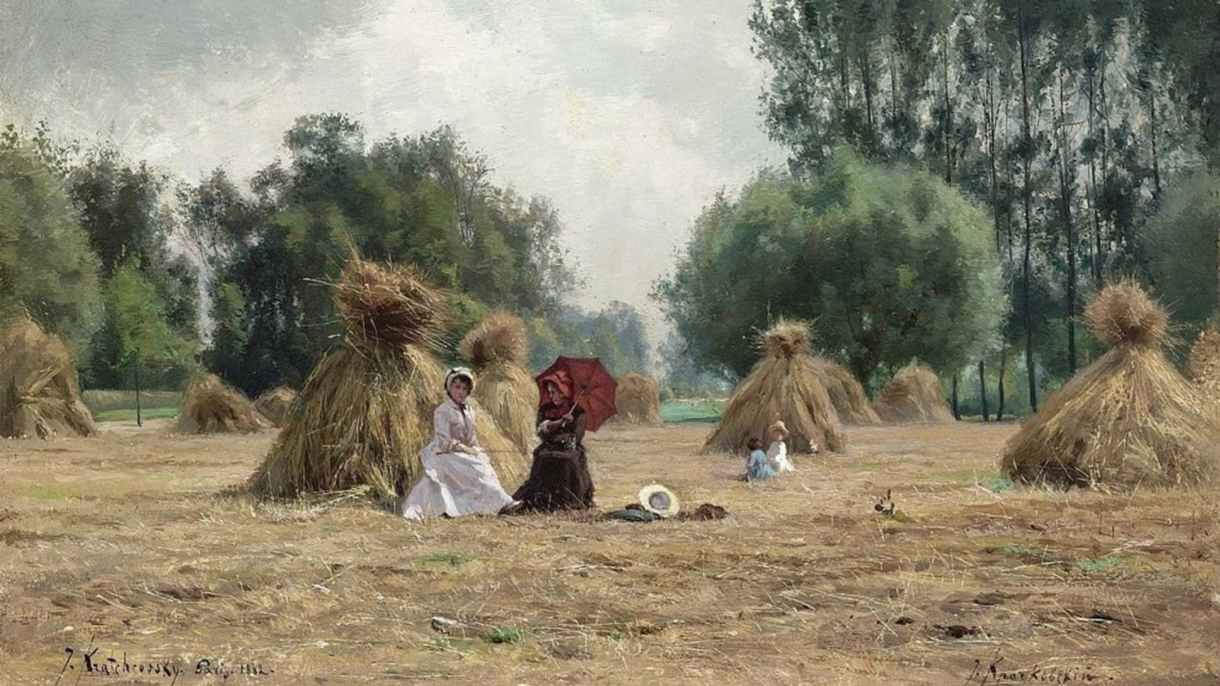Крачковский Иосиф Евстафьевич  период 1881-1902. 24 оригинала и  фэнтези