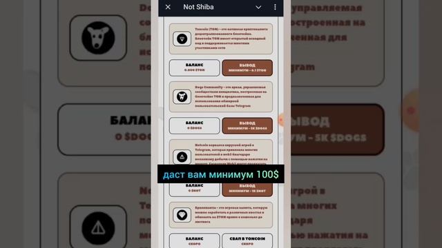 Not Shiba | Новая игра в телеграм