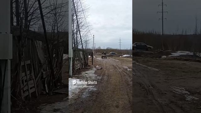 Идеальный транспорт во время распутицы на дорогах