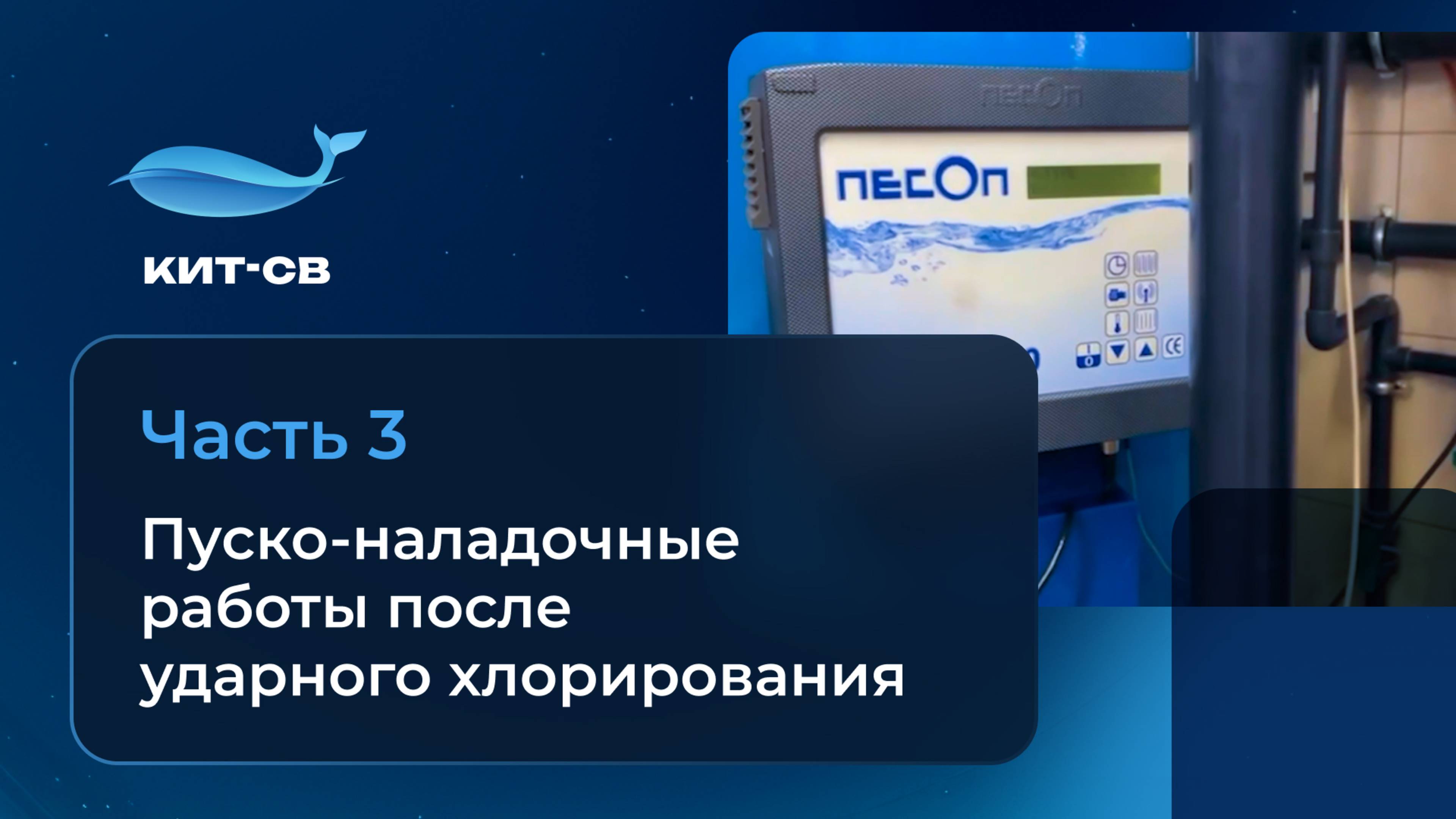 ПНР после ударного хлорирования