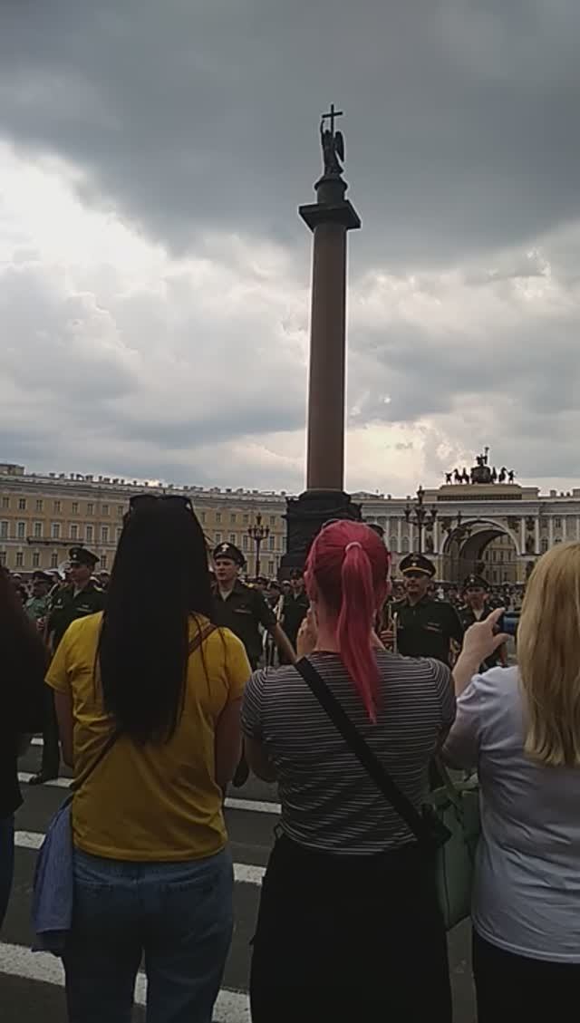 Марш "Победа". Дворцовая площадь.