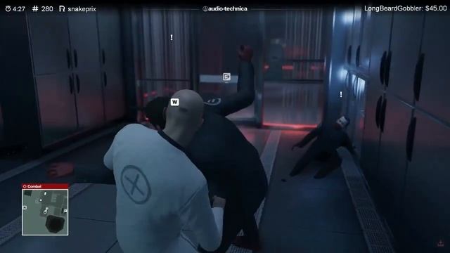 HITMAN: We've got a fist fight!