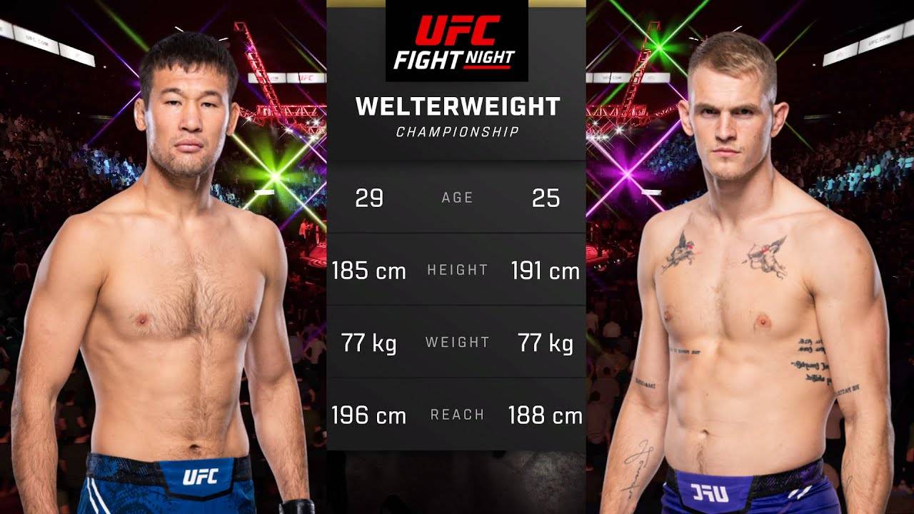 Шавкат Рахмонов против Яна Гарри Полный бой - UFC 5