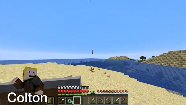 Minecraft Manhunt VS Andy