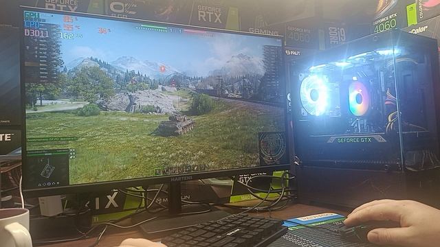 test game Titan x e5 2630 v3 16 GB ddr4