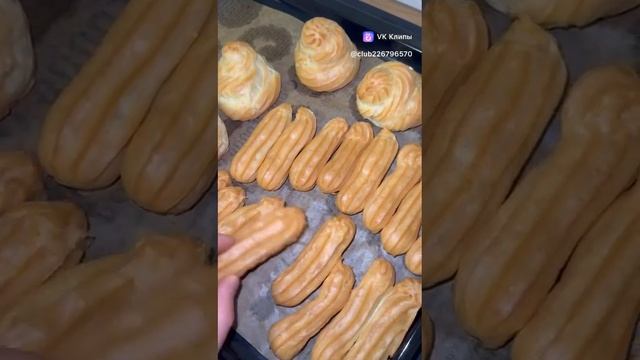 Домашние эклеры готовим сами