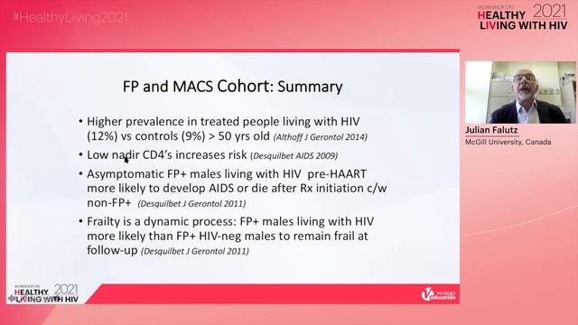 Frailty - Monitoring & Prevention Approaches - Julian Falutz, MD, FRCPC