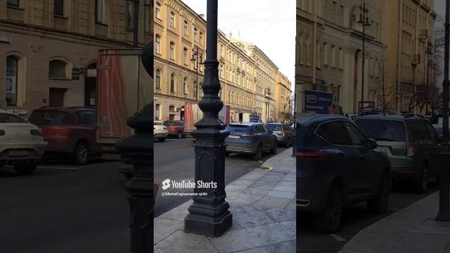 Санкт-Петербург. 02.12.2024. Улица Маяковского, вид от Невского проспекта