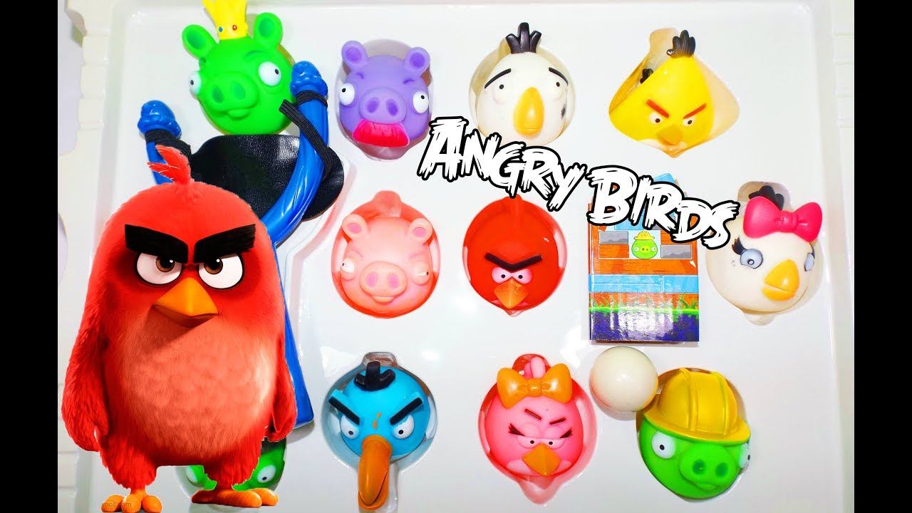 Стреляем в птичек Angry Birds
