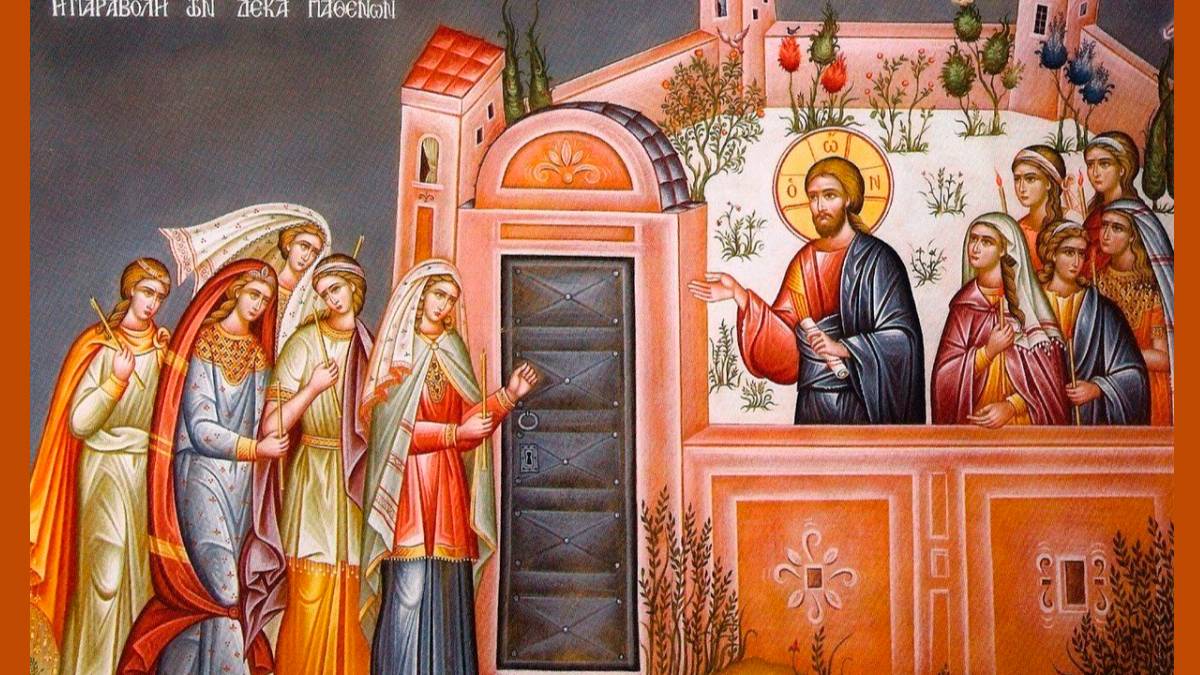 Притча о десяти девах, о талантах, о страшном суде (Мф.25 гл)
