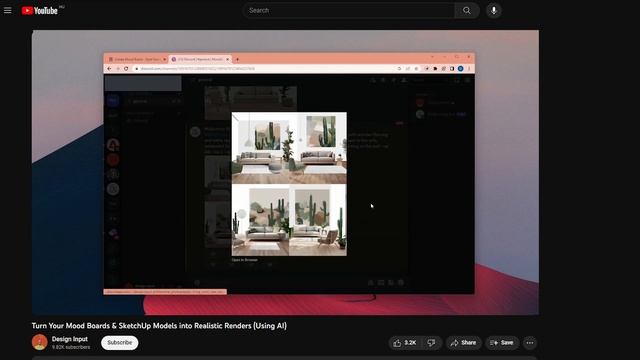 The BEST AI Tool For Designers render collage board  brainstorm with