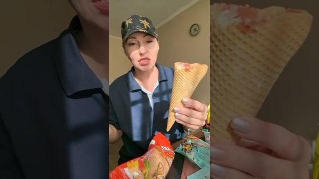 Пробую новый вкус мороженого из супермаркета