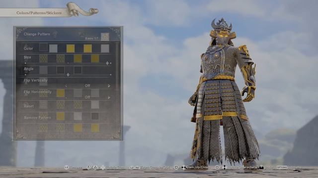 SOULCALIBURⅥ NEON SAMURAI Creation from SOULCALIBUR 6