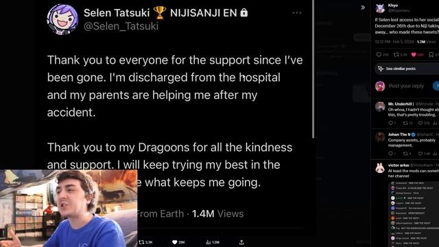 This Drama with Selen Tatsuki and The Reason for Her Being Fired is Extremely Gross from Nijisanji