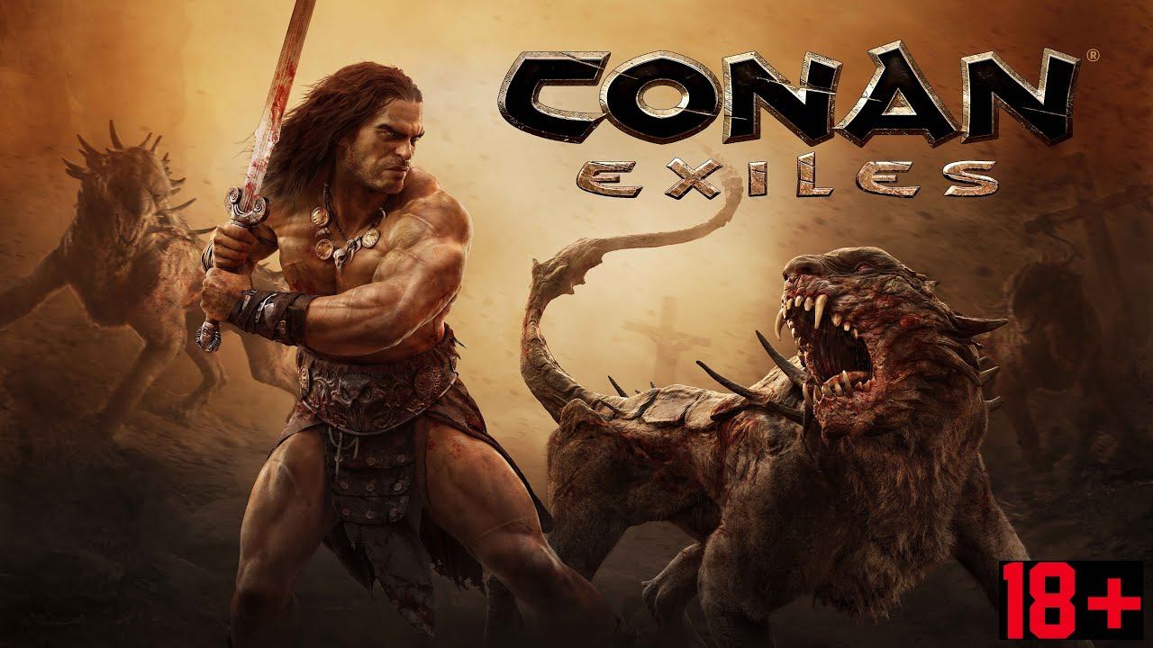 Conan Exiles [ИНТРО+ОУТРО+ОБНАЖЁНКА. МЫ САМИ ОТ ЭТОГО ВЫПАЛИ]. Осторожно спойлеры. 18+.