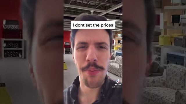 Short funny video of a dissatisfied IKEA employee: