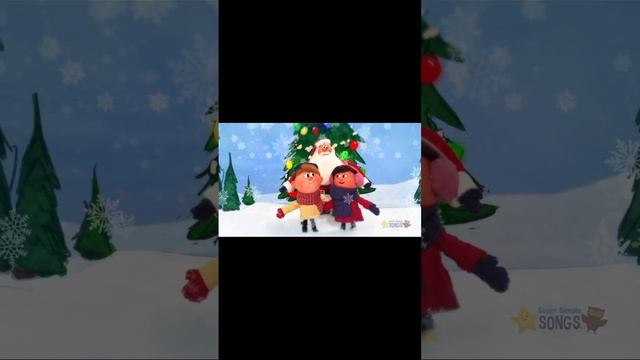 Goodbye Reindeer, Snowman, Santa. Song for kids.