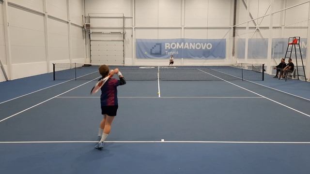 17.11.2024. Молодая гвардия. Романово. Н.Лемягова - Е.Сушкова 2-0 (6-4; 7-5) Большой теннис Липецк