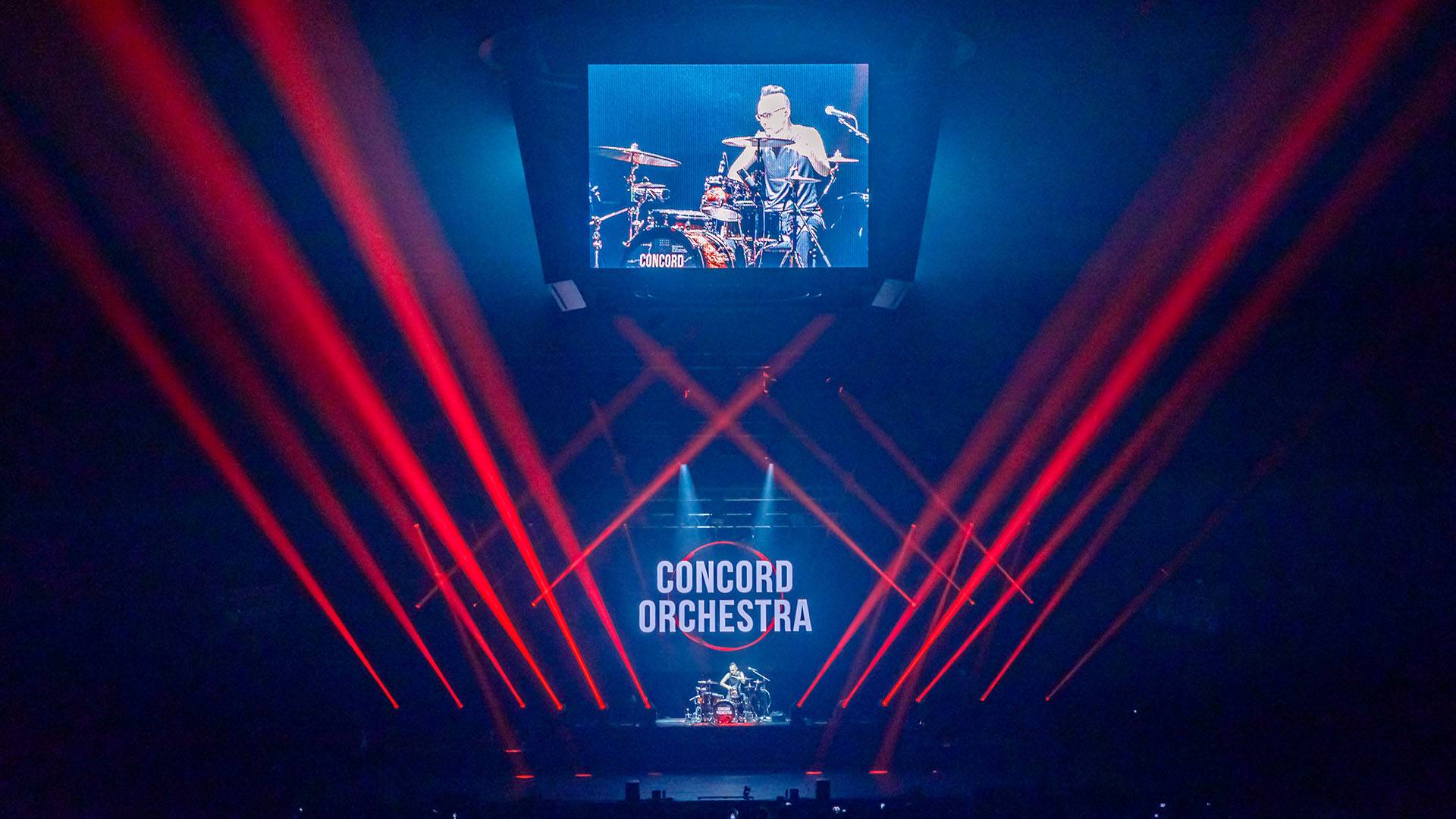 CONCORD ORCHESTRA симфонические рок-хиты Drum solo