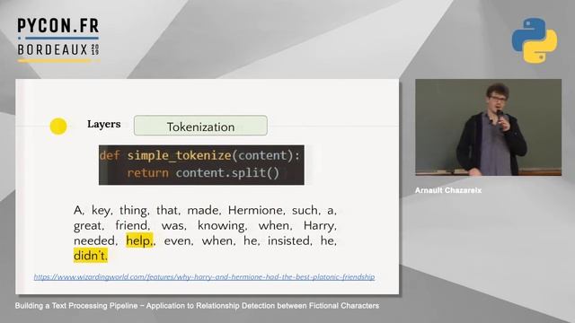 PyConFR 2019 - Building a Text Processing Pipeline - Arnault Chazareix