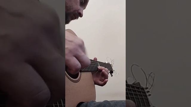 Фрагмент пьесы для гитары - Guitar piece fragment