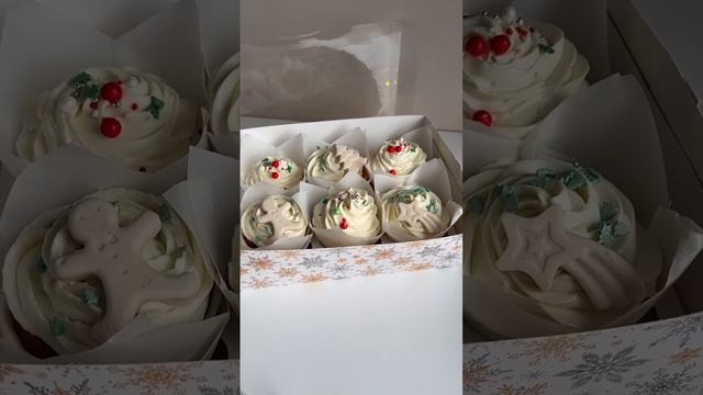 Капкейки с СПб на Новый год