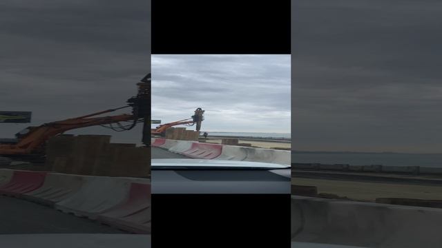 Дорога в Адлер сужена