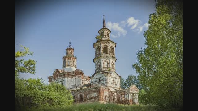 Урочище Верхкумёны. Владимирско-Богородицкая церковь. Кумёнский район. Вятка.