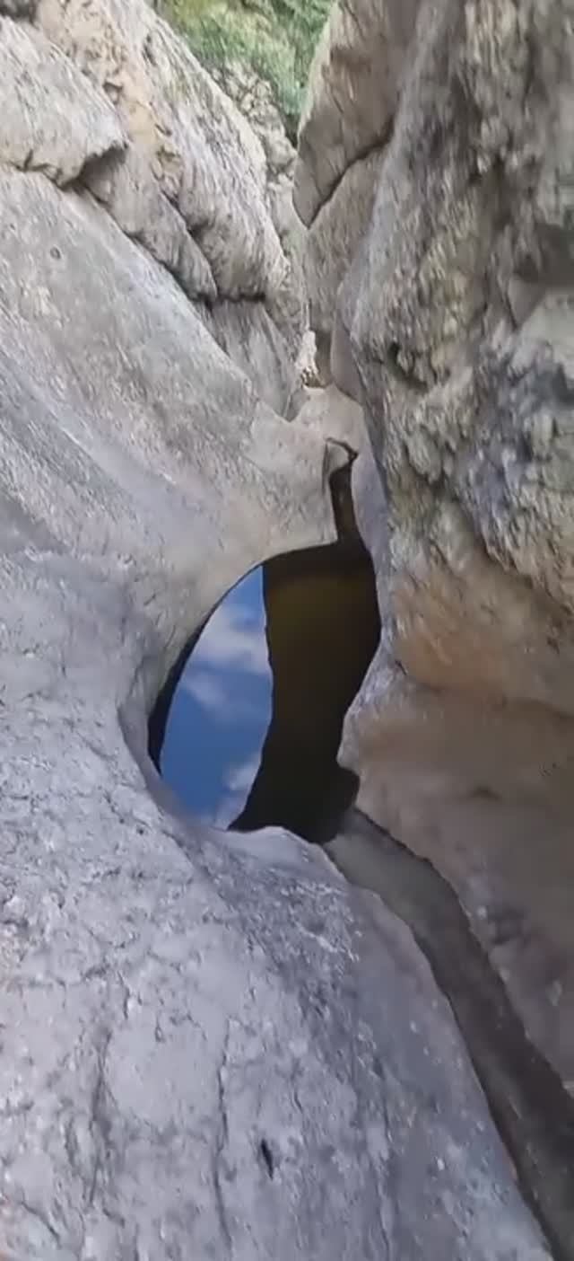 Горы Крыма. Необычное место.