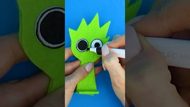 Создаем Спранки Лайм OWAKCX - плюшевые Sprunki NCREDIBOX