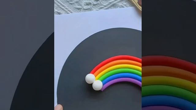 Делаем красивую картинку из пластилина. Подпишись !