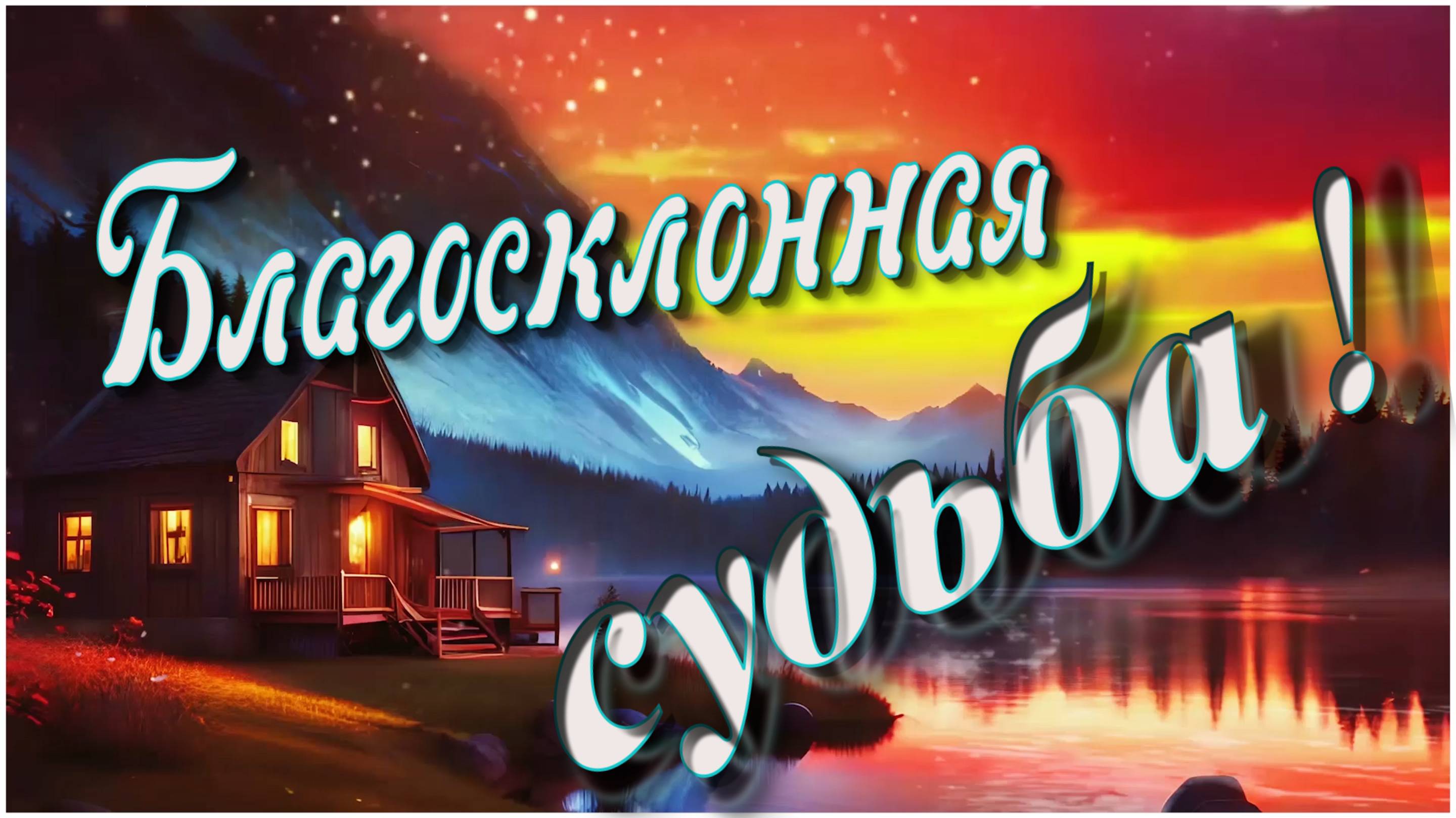 Благосклонная   судьба !